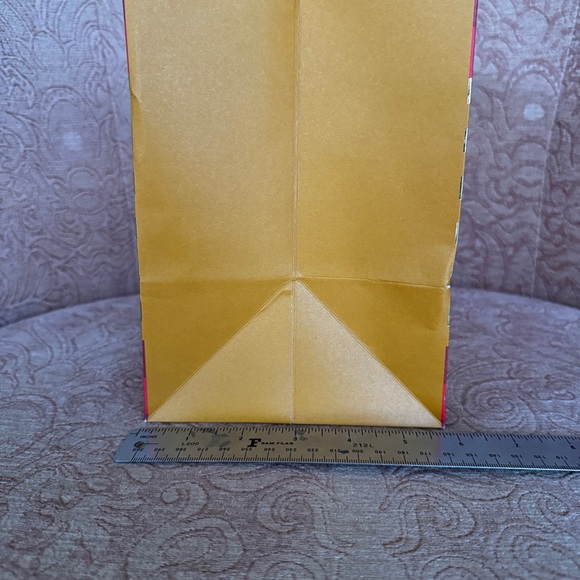 Louis Vuitton Red and Gold Holiday Shopping Bag - Picture 10 of 11